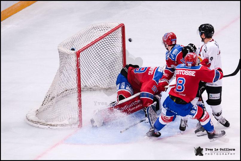 Photo hockey match Lyon - Chamonix 