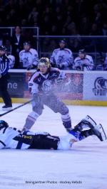 Photo hockey match Lyon - Courchevel-M�ribel-Pralognan le 17/01/2026