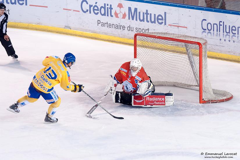 Photo hockey match Lyon - Dijon 