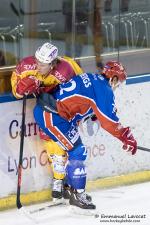 Photo hockey match Lyon - Dijon  le 07/10/2016
