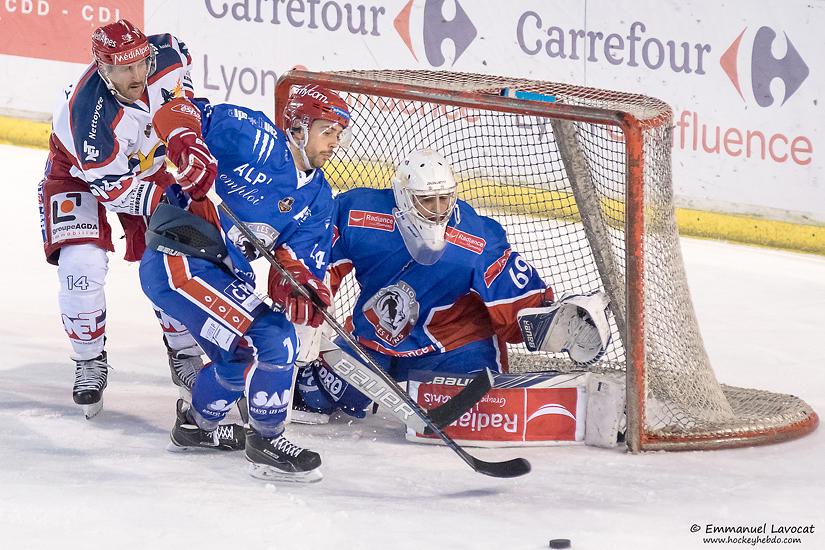 Photo hockey match Lyon - Grenoble 