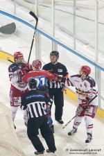 Photo hockey match Lyon - Grenoble  le 30/12/2016
