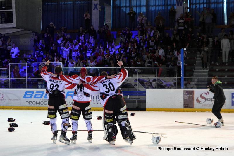 Photo hockey match Lyon - La Roche-sur-Yon