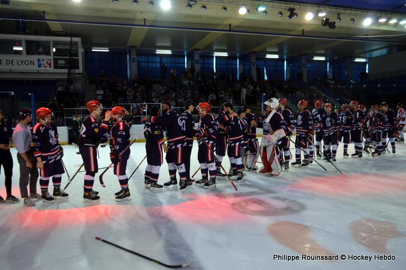 Photo hockey match Lyon - La Roche-sur-Yon