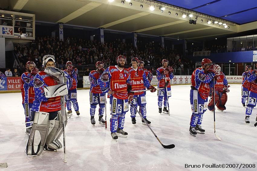 Photo hockey match Lyon - Nice