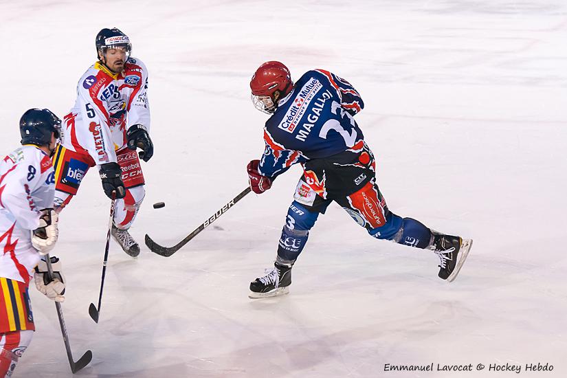 Photo hockey match Lyon - Nice