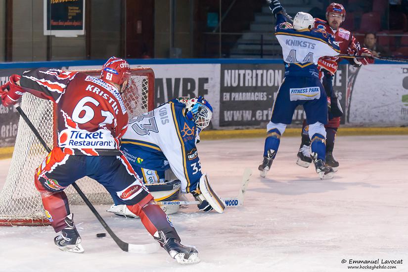 Photo hockey match Lyon - Reims