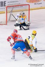 Photo hockey match Lyon - Strasbourg  le 23/12/2014