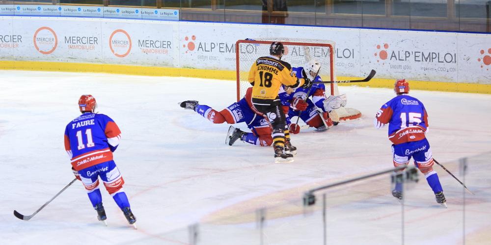 Photo hockey match Lyon - Strasbourg 