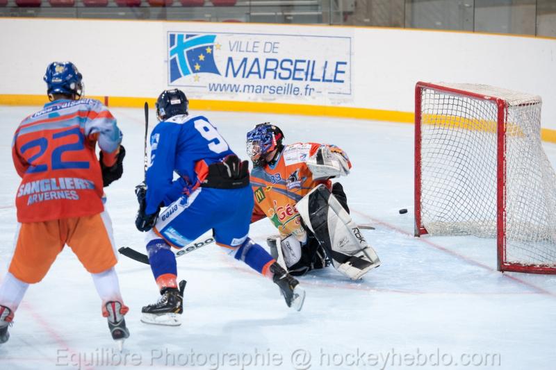 Photo hockey match Marseille - Clermont-Ferrand II