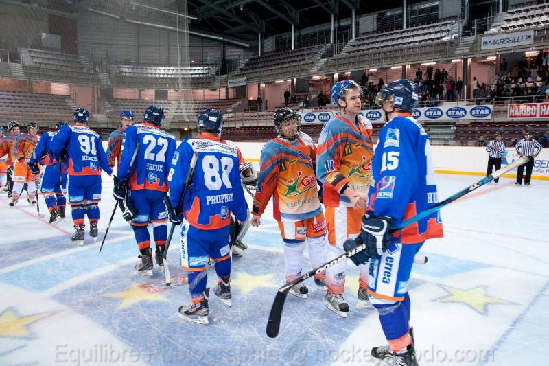 Photo hockey match Marseille - Clermont-Ferrand II