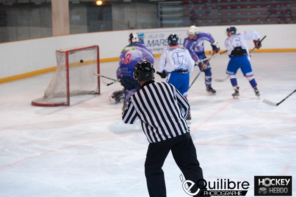 Photo hockey match Marseille - Epinal 