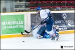 Photo hockey match Marseille - Paris (FV) le 24/02/2018