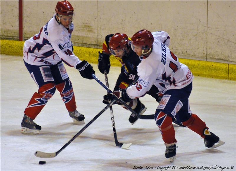 Photo hockey match Meudon - Asnires