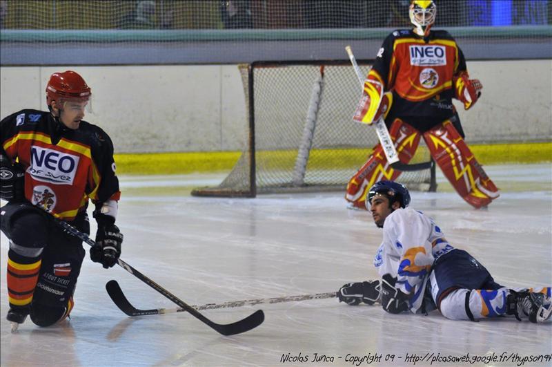Photo hockey match Meudon - Cherbourg