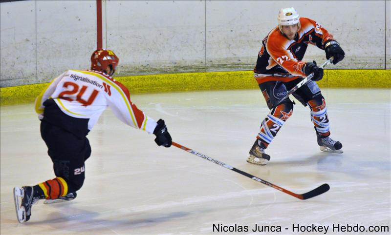 Photo hockey match Meudon - Colmar