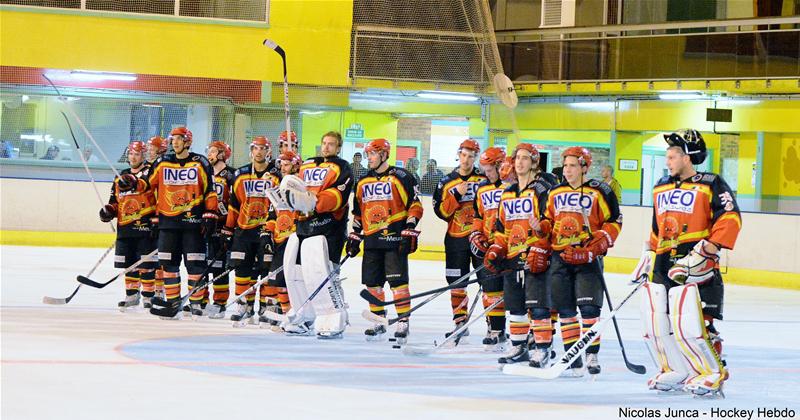 Photo hockey match Meudon - Valenciennes