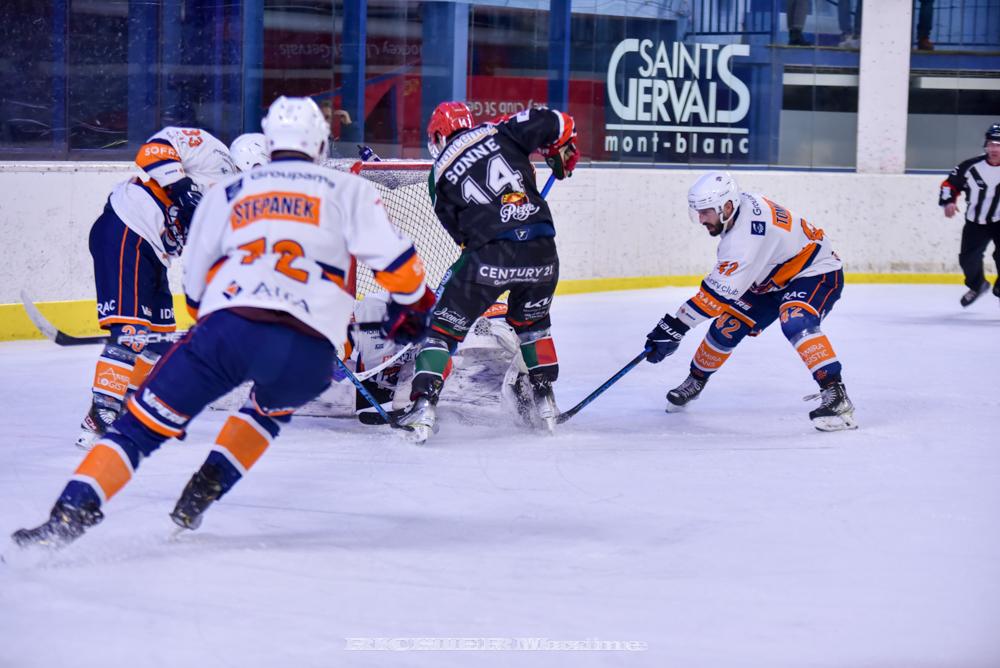 Photo hockey match Mont-Blanc - Montpellier 