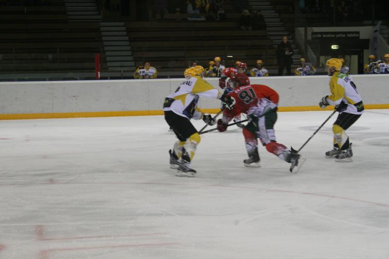 Photo hockey match Mont-Blanc - Strasbourg 