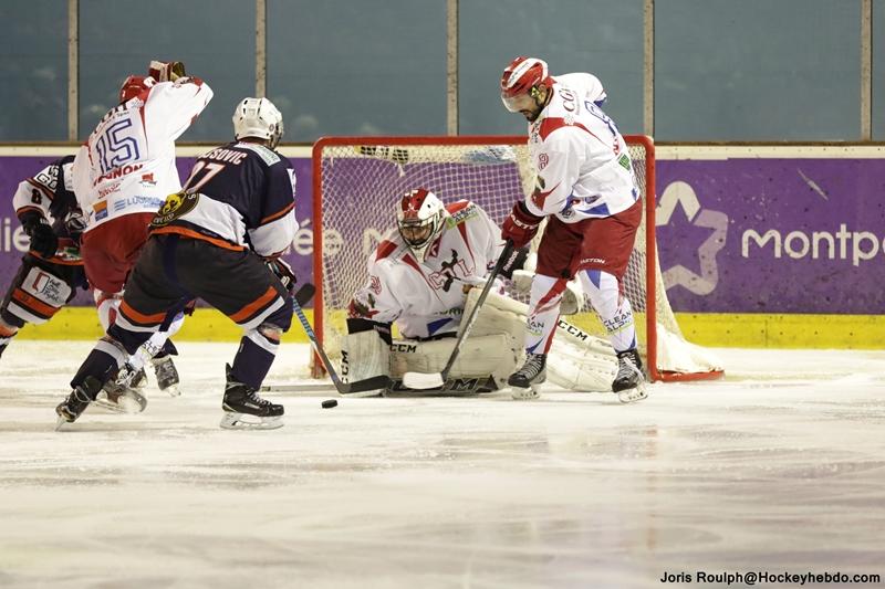 Photo hockey match Montpellier  - Annecy