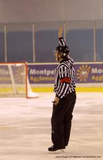 Photo hockey match Montpellier  - Bordeaux le 18/01/2014