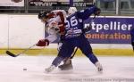 Photo hockey match Montpellier  - Bordeaux le 13/02/2010