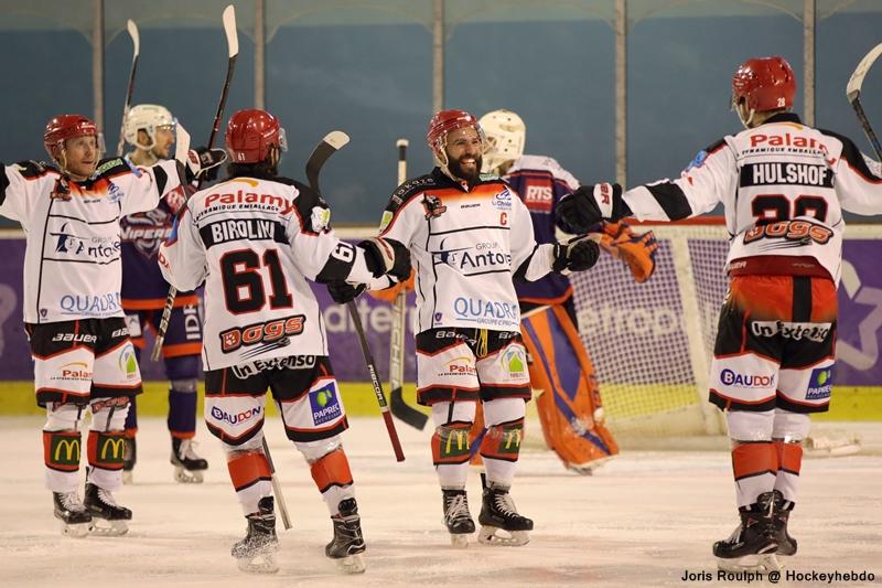 Photo hockey match Montpellier  - Cholet 