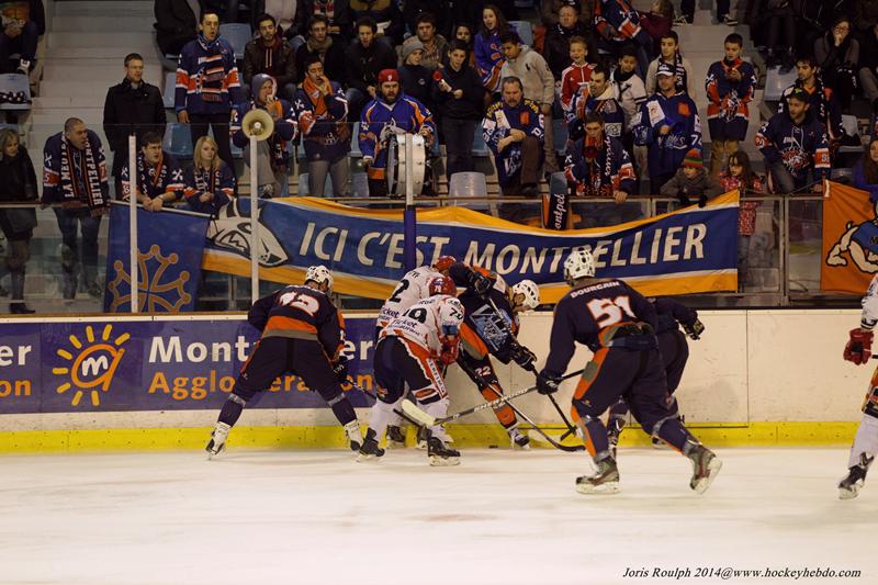 Photo hockey match Montpellier  - Lyon