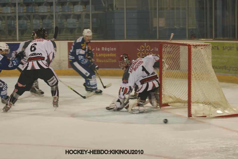 Photo hockey match Montpellier  - Mulhouse