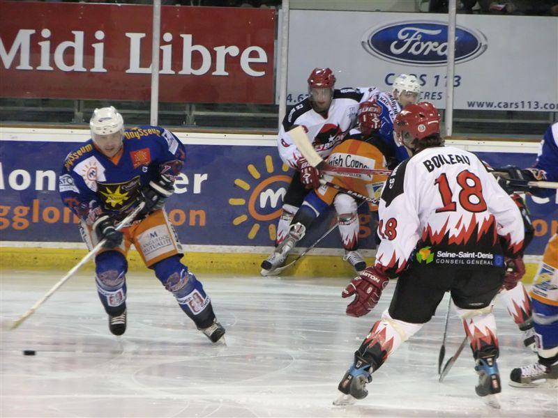 Photo hockey match Montpellier  - Neuilly/Marne