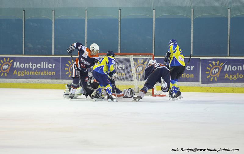 Photo hockey match Montpellier  - Toulon