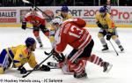 Photo hockey match Morzine-Avoriaz - Dijon  le 28/12/2014