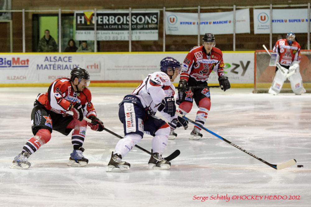 Photo hockey match Mulhouse - Angers 