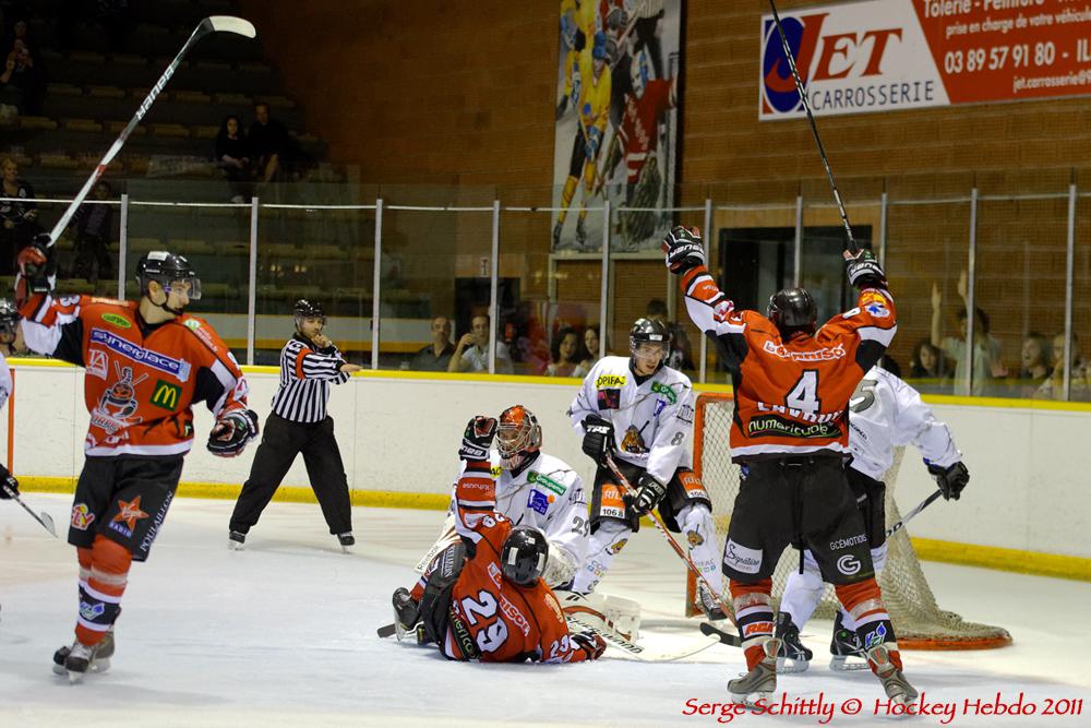Photo hockey match Mulhouse - Bordeaux