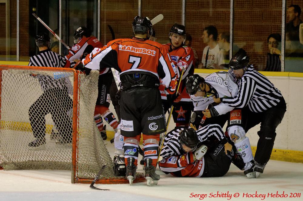 Photo hockey match Mulhouse - Bordeaux