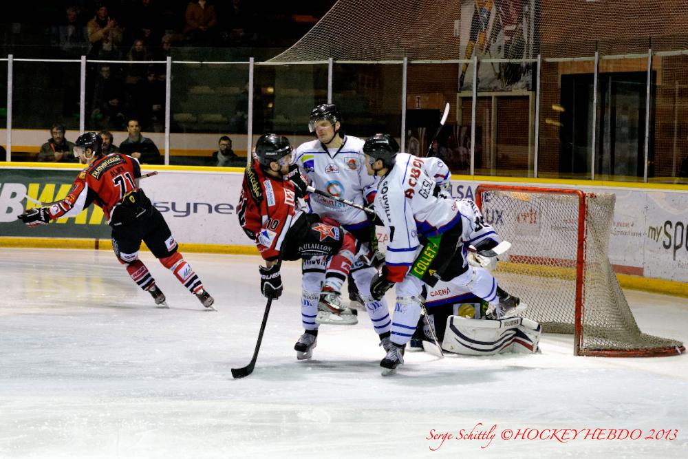 Photo hockey match Mulhouse - Caen 