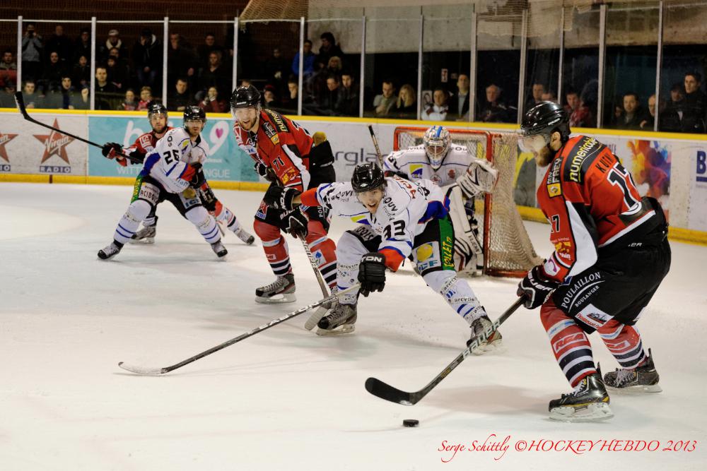 Photo hockey match Mulhouse - Caen 