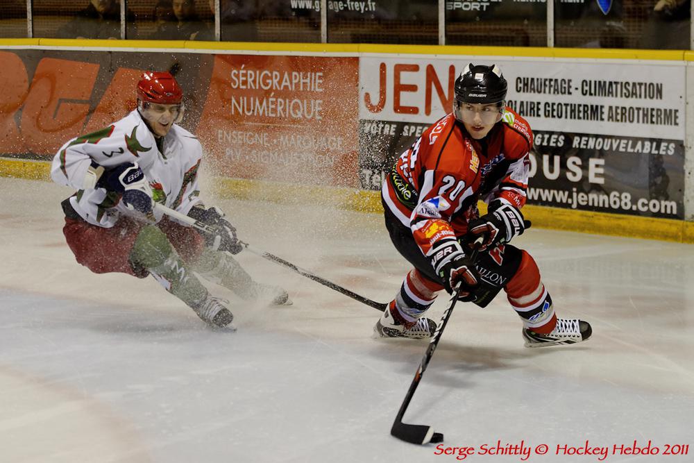 Photo hockey match Mulhouse - Cergy-Pontoise