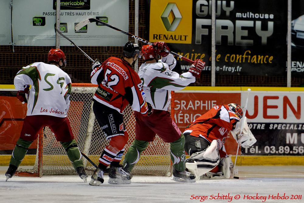 Photo hockey match Mulhouse - Cergy-Pontoise