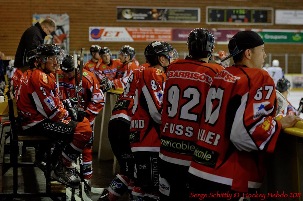 Photo hockey match Mulhouse - Dunkerque