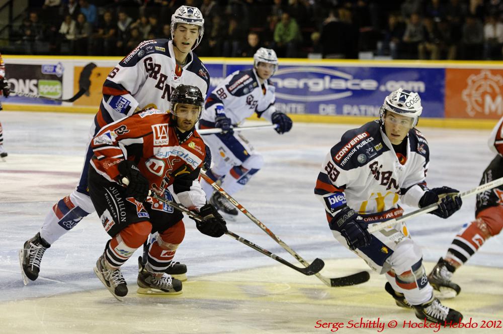Photo hockey match Mulhouse - Grenoble 