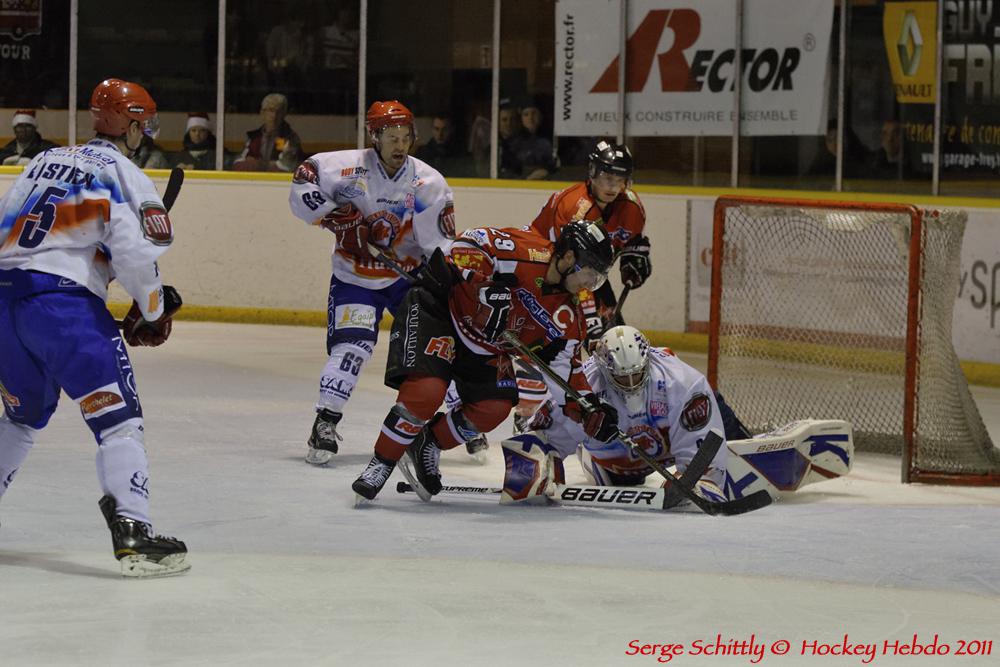 Photo hockey match Mulhouse - Lyon