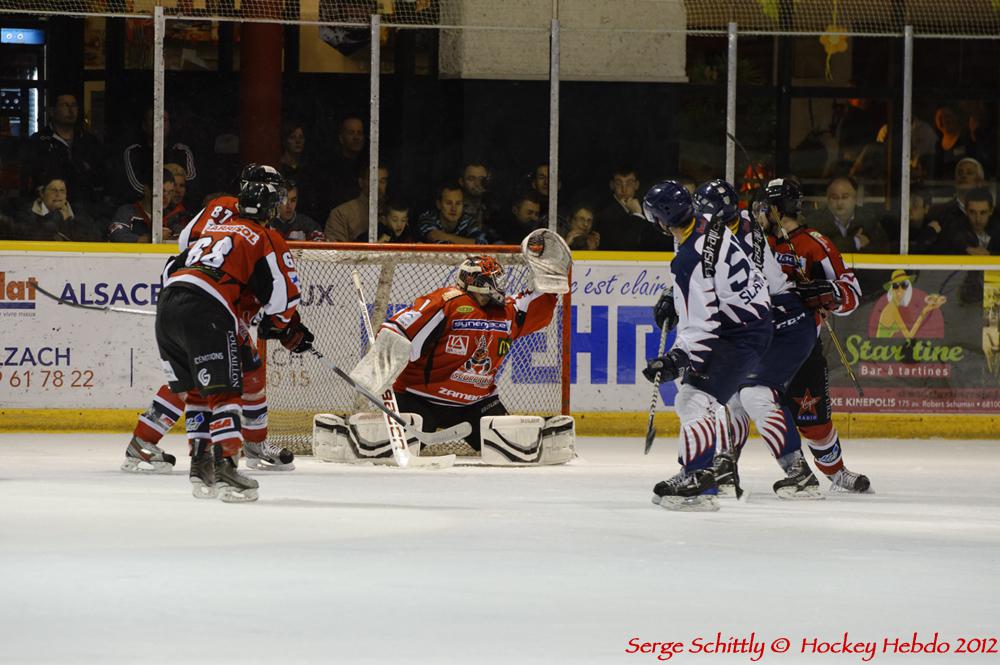 Photo hockey match Mulhouse - Nice