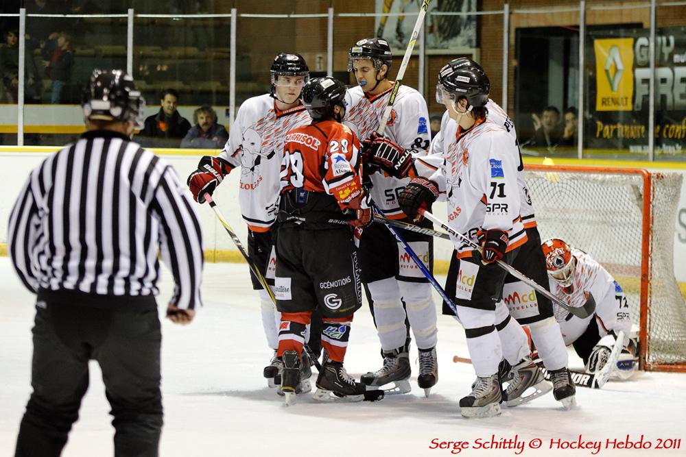 Photo hockey match Mulhouse - Toulouse-Blagnac