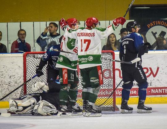 Photo hockey match Nantes  - Cergy-Pontoise