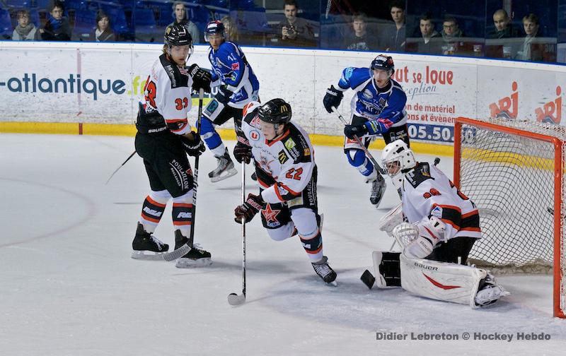 Photo hockey match Nantes  - Mulhouse