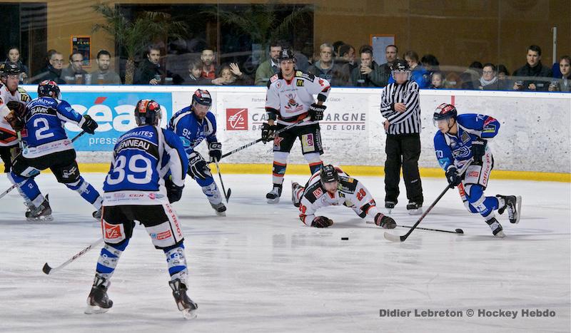 Photo hockey match Nantes  - Mulhouse