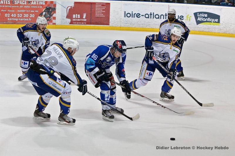 Photo hockey match Nantes  - Reims
