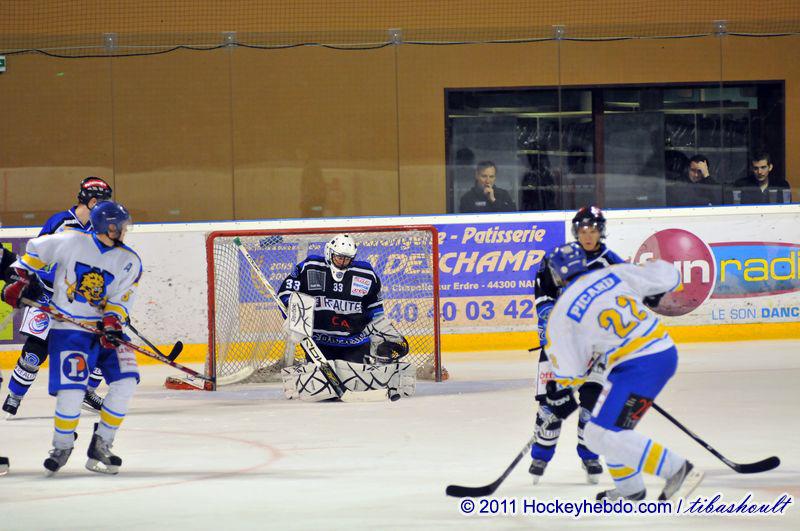 Photo hockey match Nantes  - Wasquehal Lille