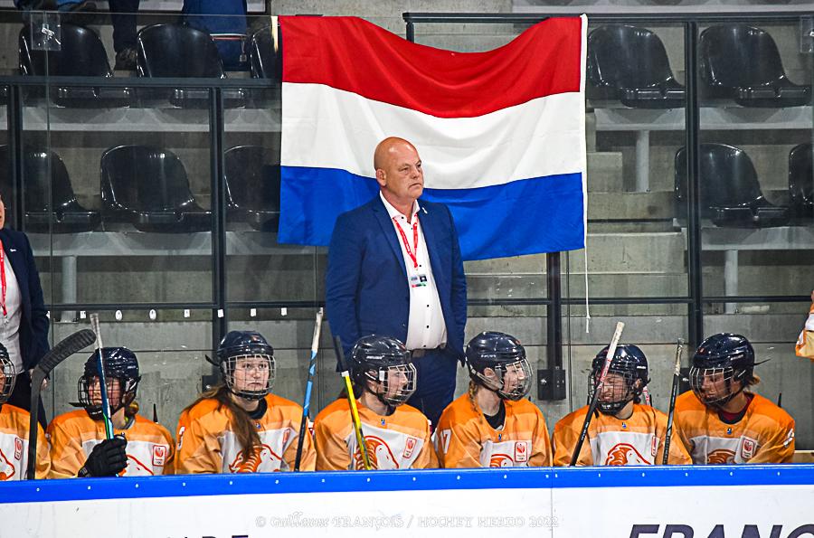Photo hockey match Netherlands - Austria